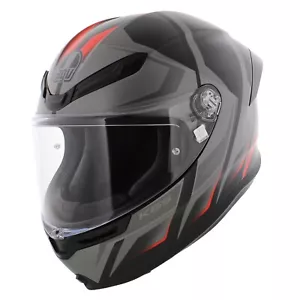 Agv K6 S Karve Matt Black Grey Red, Full Face Motorcycle Helmet, New E2206! - Bild 1 von 9