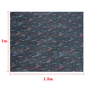1M×1.5M RECARO CONFETTI High Quality Hyper Fabric Car Seat Cover Interior Cloth - Picture 1 of 5