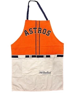 Grembiule Houston Astros arancione per adulti con tasca 2015 SGA - Foto 1 di 2