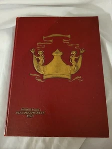USS Randolph CVS-15 Northern Europe 1966 Cruise Book Red Cover US Navy - Picture 1 of 10