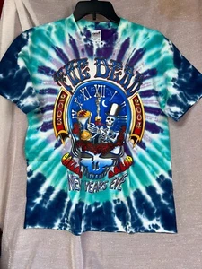 Vintage Grateful Dead Large T-Shirt New Years Eve 2003-04 Oakland Arena Tie Dye - Picture 1 of 5