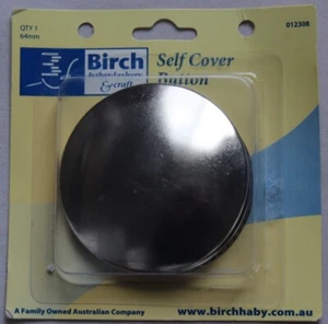 Birch 64mm Button Covering Kit With 1 Button - Picture 1 of 1