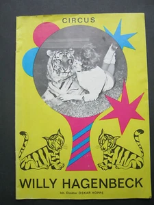 Programm Programmheft Circus Willi Hagenbeck 1968 Rumänischer Staatszirkus - Bild 1 von 4