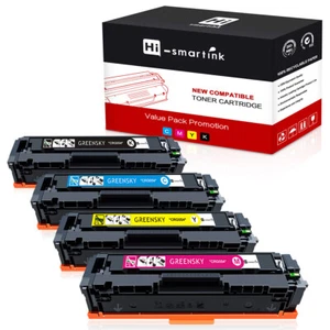 4PK CRG-054H Toner Cartridge for Canon 054H Color Imageclass MF642cdw LBP620 - Picture 1 of 5