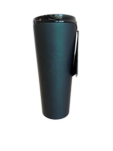 Starbucks 2023 16oz Grande Coffee &Tea Refill Tumbler, Dark Green, NEW - Picture 1 of 5
