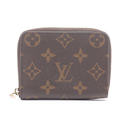 LOUIS VUITTON（LV） Portafoglio portamonete LOUIS VUITTON Zippy M60067 monogramma tela marrone usato do