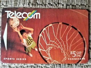 Telekom Telefonkarte. Sportserie. Netzball in Neuseeland. Neu.  - Bild 1 von 2
