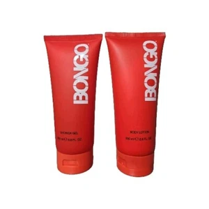 Bongo Body Lotion & Shower Gel 6.8 FL OZ x2 Regular Size New Without Box - Picture 1 of 3