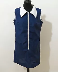 Damen Friseur Kult Kittel Grösse 40 Damen Nylon Vintage I537 - Bild 1 von 3