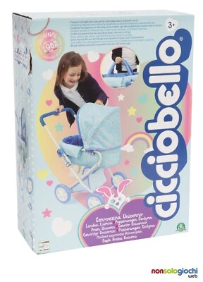 GIOCHI PREZIOSI Cicciobello carrozzina unicorno CCB94000 GiochiPreziosi nuovo-Italia