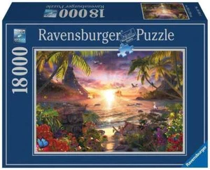Ravensburger 17824 Jigsaw Puzzle PARADISE SUNSET 18000 pcs. 276 x 192 cm. NEW - Picture 1 of 7