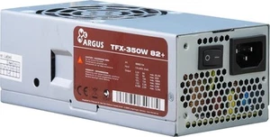 INTER-TECH TFX-350W Netzteil 80mm Luefter aktive PFC 1x20+4pin 1x4+4pin 1x PCIe  - Afbeelding 1 van 5