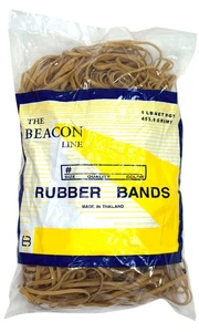 SSWBasics Rubber Bands (#33 Rubber Band Pack) - 1 Pound Bag - Picture 1 of 1