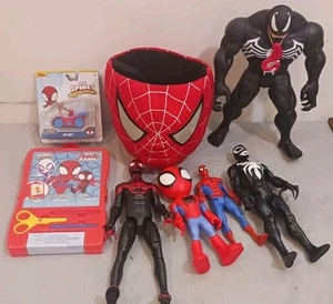 Marvel SpiderMan & Venom Themed Action Figure & Toy Lot Plz Read For More Detail - Picture 1 of 8