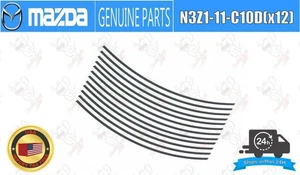 MAZDA Genuine RX-8 SE3P 03-11 Rotary Engine Side Seal N3Z1-11-C10D Set of 12 OEM - Picture 1 of 12