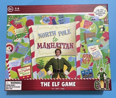 ELF North Pole to Manhattan Buddy The Elf Board Game UK Paladone 2021 Christmas - Image 1 of 3
