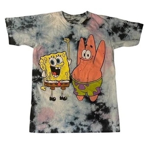 Nickelodeon SpongeBob SquarePants & Patrick Star Tie Dye Shirt - Size: XS - Picture 1 of 9