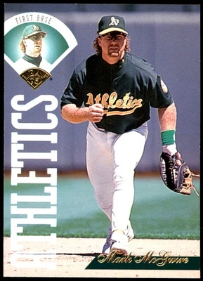Mark McGwire 1995 Hoja #240 Atletismo MLB LEER ENVÍO GRATUITO AutographDen Foto 1 de 2