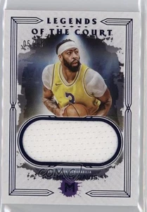 2023 Topps Motivo Leyendas de la Corte Reliquias Azul Ultramar/35 Anthony Davis - Imagen 1 de 3
