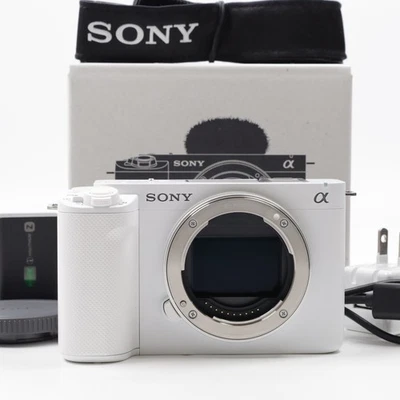 Sony Alpha ZV-E1 Spiegellose Digitalkamera Weiß [Near Mint] #5168TH - Bild 1 von 4