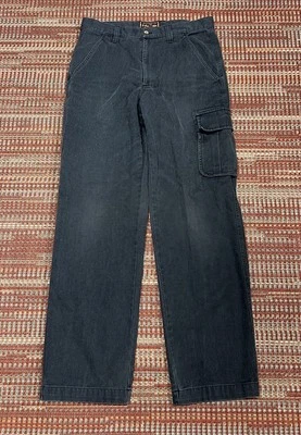 Jeans de mezclilla vintage Marlboro Classics etiqueta de calidad gris 34x34 cargo Y2K Foto 1 de 4