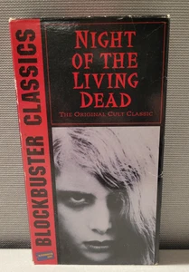Night of the Living Dead (1968) 1993 Blockbuster Kult Klassiker s/w Horror VHS  - Bild 1 von 3