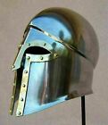 Collectible Armor helmet Greek Corinthian helmet Brass eyebrow Steel helmet