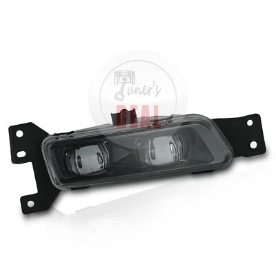 适用于 2017 - 2022 道奇 Durango 吉普切诺基左前保险杠 LED 雾灯黑色 — 第 1/4 张图片