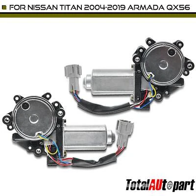 2x Window Lift Motors for Nissan Armada Titan 2004-2014 Front Left&Right 821370 - Image 1 of 4