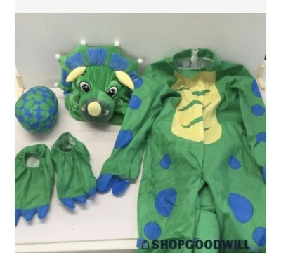 Dinosaur Costume Kids, Triceratops Costume with Egg Child’s Small (5-7) - Image 1 of 4