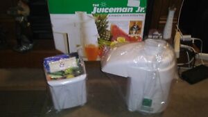 Juiceman Jr Automatic Fruit Juice Extractor Juicer JM1A New Open Box