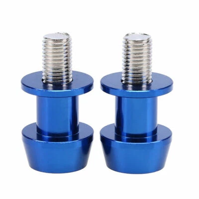 Par de carretes basculantes tornillos de soporte deslizante para motocicleta con perno de rosca de 10 mm Foto 1 de 4