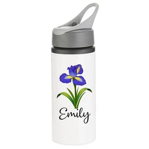 Personalised Name Water bottle, Back to School kids Gift Drink Leakproof Bottle - Picture 1 of 14