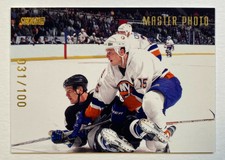 2001-02 Stadium Club Master Photos #99 Brad Isbister 31/100