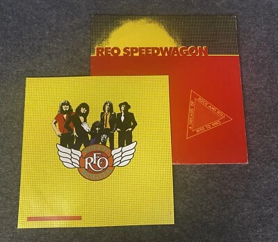 REO SPEEDWAGON A Decade Of Rock And Roll Original 1980 EPIC 2XLP VG+ W/Booklet - Image 1 of 4