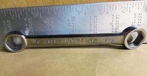 Cooper Tools Bonney 5/8" - 11/16" llave de extremo de caja doble #2889H (NOS) - Imagen 1 de 6