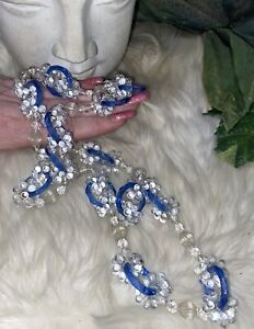 Neues AngebotLouis Rousselet Super Mega seltene atemberaubende Glas-Meisterwerk-Halskette! Neuwertig!