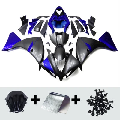 Kit de carenados azul carrocería de inyección para Yamaha YZF-R1 2012 2013 2014 YZF1000 R1 Foto 1 de 4