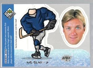 * 1998-99 UD Choice - Mini Bobbing Head #BH20 - ROB BLAKE - Picture 1 of 2