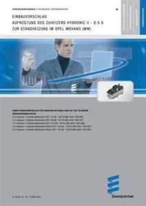 Eberspächer Standheizung Aufrüstkit Opel Movano bis 2019 man Klima Fernbedienung - Bild 1 von 9