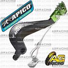 Apico Black Green Rear Brake Pedal Lever For Kawasaki KX 85 2001 Motocross New