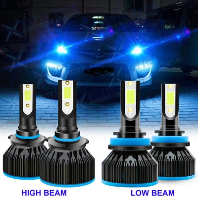 Комплект светодиодных фар дальнего и ближнего света 8000K для Mazda 3 2010 - 2018 Mazda3 Sport - Изображение 1 из 4