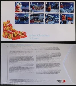 Jersey Stamps "Father Christmas in Jersey" First Day Cover 2016 - Picture 1 of 3