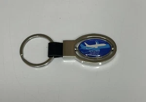 BOEING 737 METAL Keychain - AIRPLANE KEYCHAIN - NEW! - Picture 1 of 3