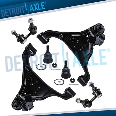 Front Lower Control Arms Ball Joint Sway Bars for 2005-2014 2015 Nissan Xterra - Image 1 of 4