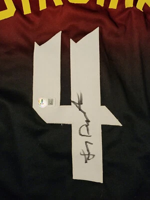 Lenny Dykstra Autographed Custom Red Philadelphia City Connect Jersey Beckett - Image 1 of 4