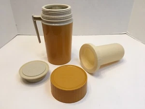 Thermos Vintage Yellow Gold Pint - King Seeley 1970's - 7202 - Picture 1 of 5