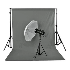 Neewer Fotostudio 100 % reiner Musselin Hintergrund Hintergrund 10 x 12 Fuß grau - Bild 1 von 6