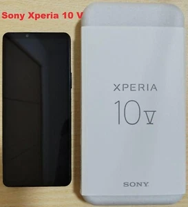 Sony Xperia 10 V 128GB Dual SIM Unlocked Smartphone Black – From Japan Used - Picture 1 of 5