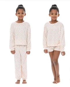 Splendid Girls 3-piece Pajama Set White Youth Size Large (14/16) - Picture 1 of 6